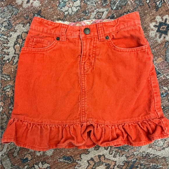 Lands' End Other - Lands' End Kids Size 6 orange corduroy Skort